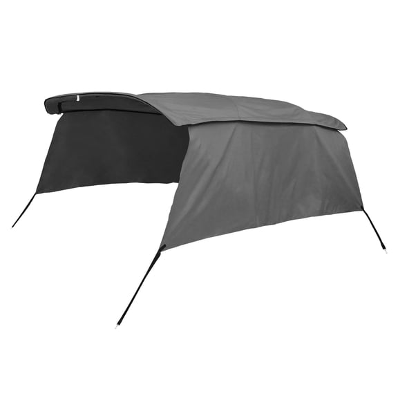 Unique Bargains 4Bow 8'Lx54"Hx91"-96"W Bimini Top Canvas