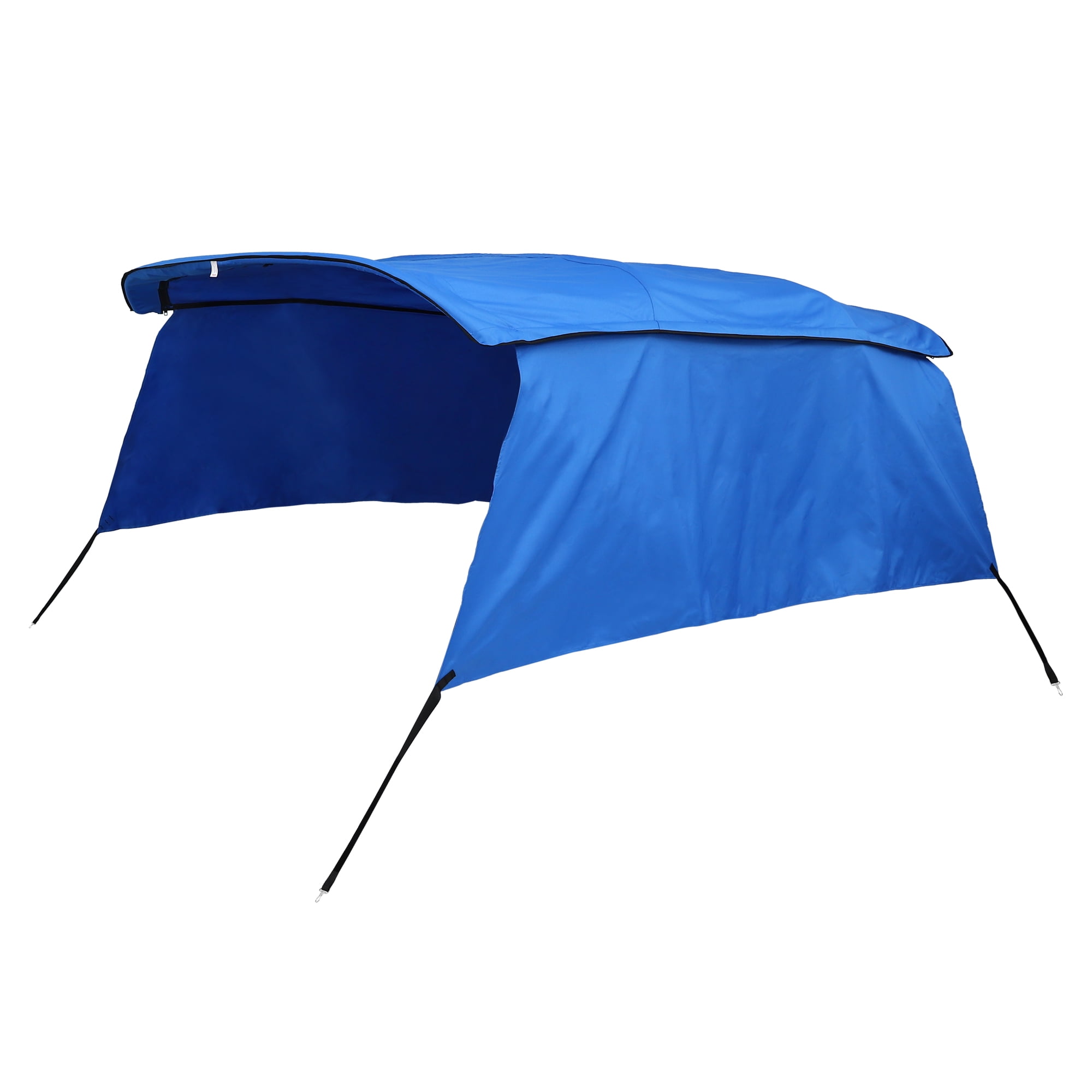 Unique Bargains 4Bow 8'Lx54"Hx91"-96"W Bimini Top Canvas