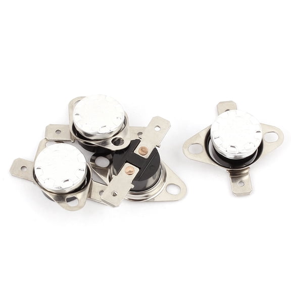 Unique Bargains 4PCS KSD301 70C 158F NC Thermostat Temperature Thermal Control Switch