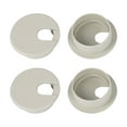 thumbnail image 1 of Office Computer Desk Grommet, Plastic Desk Cord Cable Hole Cover Grommets - 1.4 Inch/35mm Dia, 4 Packs, Gray, 1 of 7