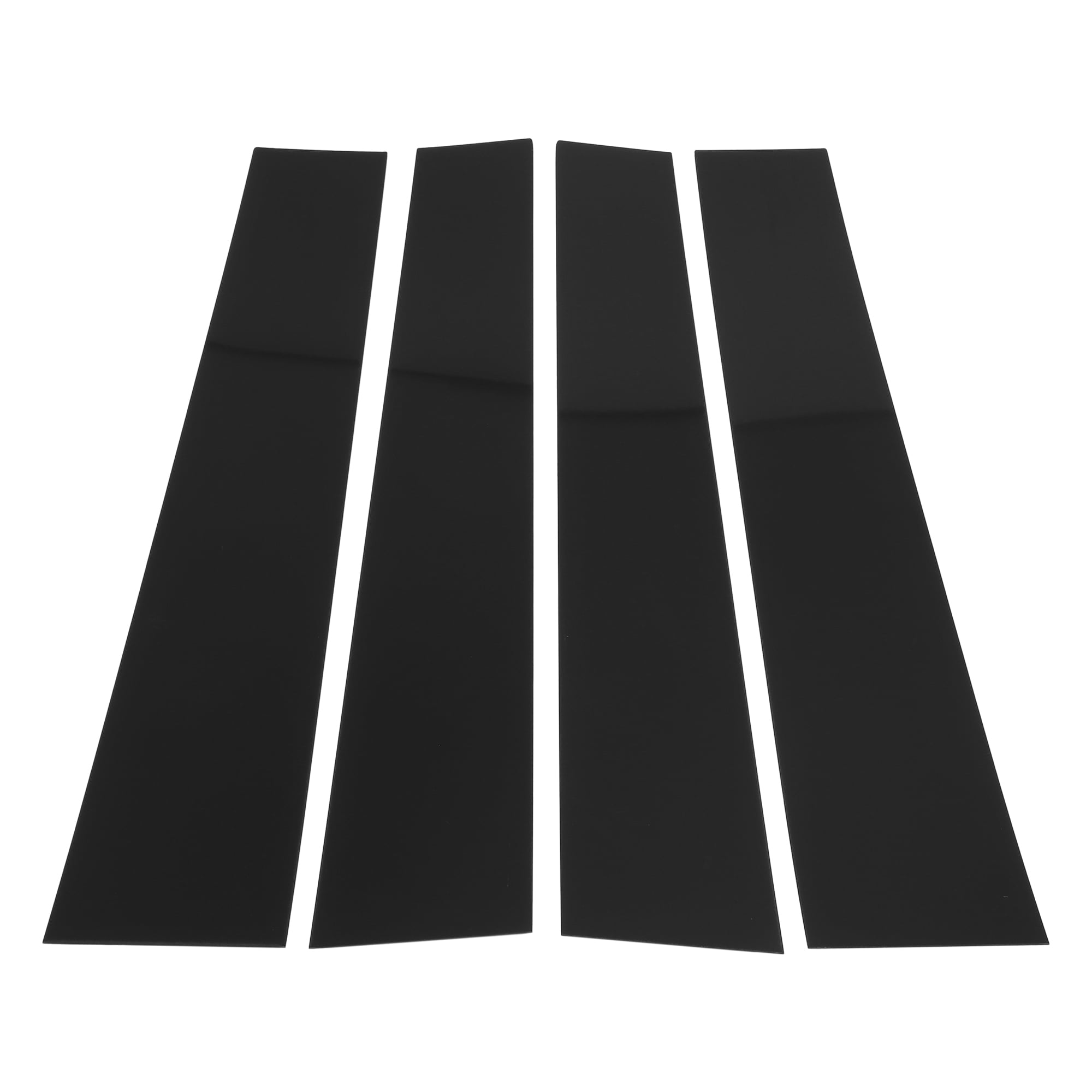 Unique Bargains 4Pcs Anti Scratch Sticker Window Trim For Dodge 2019-2023 Black