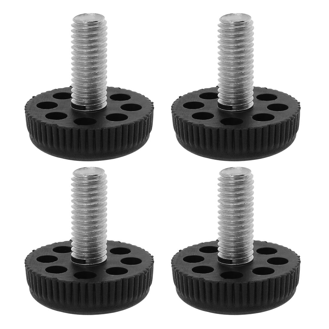 Unique Bargains 4Pcs M10 x 25mm Adjustable Leveling Feet for Home Furniture Desk Table