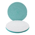 thumbnail image 1 of Unique Bargains 4Pcs Round Woven Table Placemats Green 13x13inch, 1 of 5