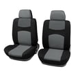 thumbnail image 1 of Unique Bargains 4Pcs Universal Front Car Seat Cover Kit for Most Cars Gray, 1 of 8
