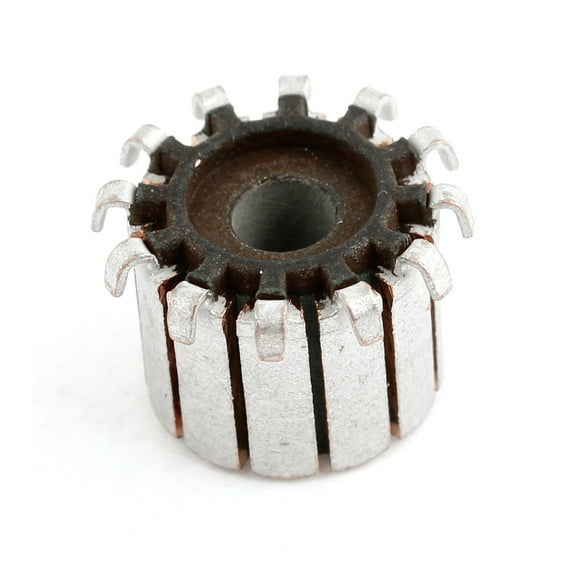 Unique Bargains 4mm x 12mm x 10.3mm Metal Case Auto Alternator Motor Power Tool Commutator