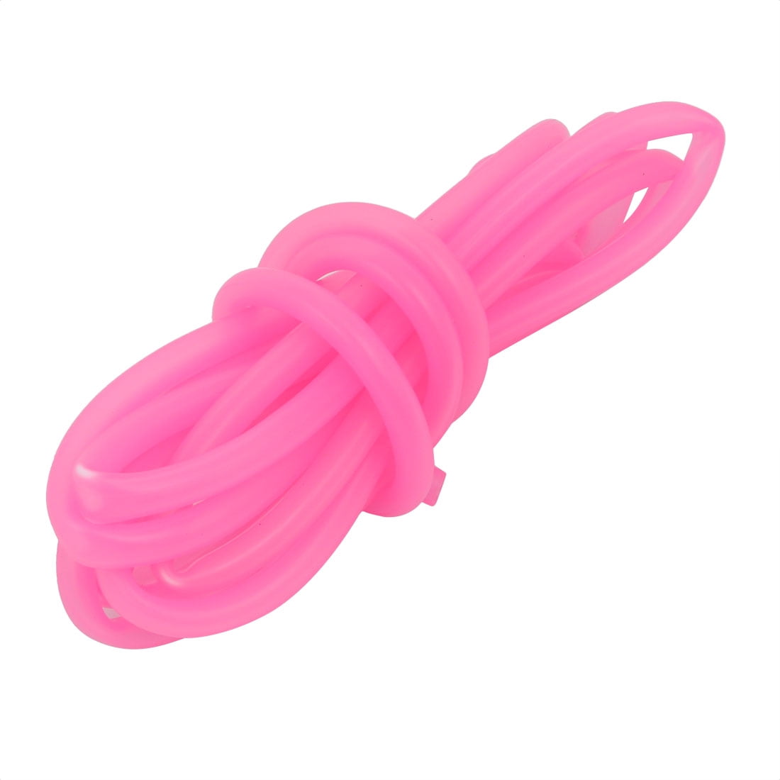 Uxcell 4Pcs Pink Silicone Oil Hose – 4.5mm Inner Dia Fuel Petrol Tube For Motorcycle | 39.4" Length | High Temp Resistant