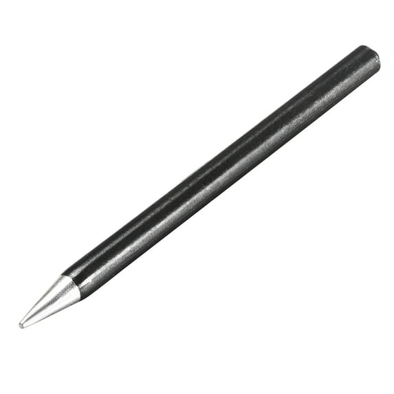 Unique Bargains 4mmx68mm Soldering Iron Tip Replacement Solder Conical Tip 40W Black