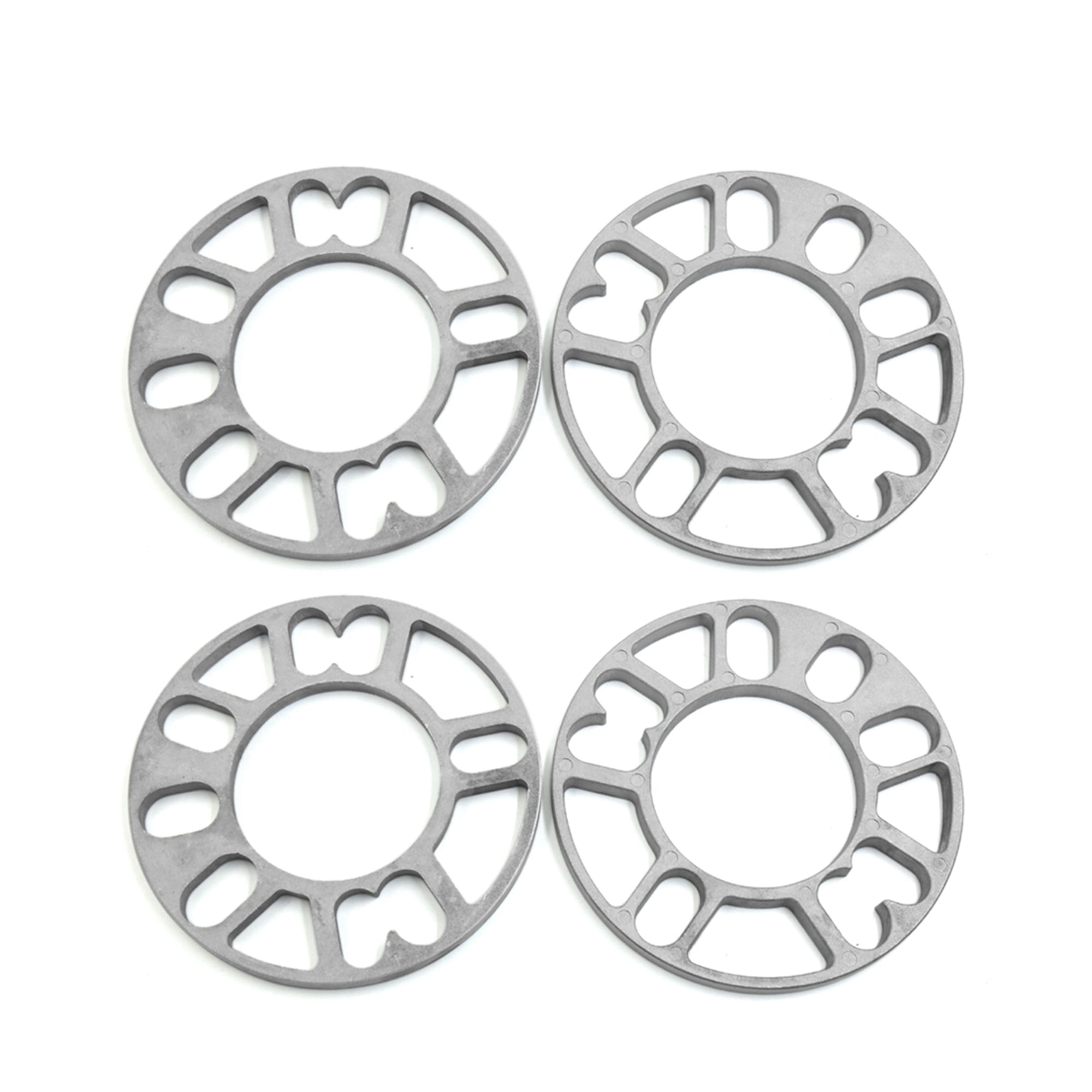 Unique Bargains 4pcs 10mm Thickness Aluminum Alloy Universal Automotive Car Wheel Spacers