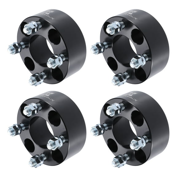 Unique Bargains 4pcs 2" Wheel Spacers Adapter 4.06" Bolt Pattern 2.44" Center Bore M121.25 Studs Size Fits for ATV