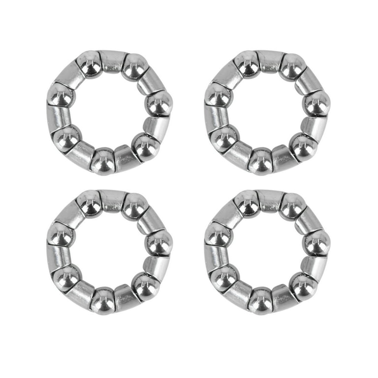 Unique Bargains 4pcs 20.5mmx7 Ball Bearing Cages Crank Bearings