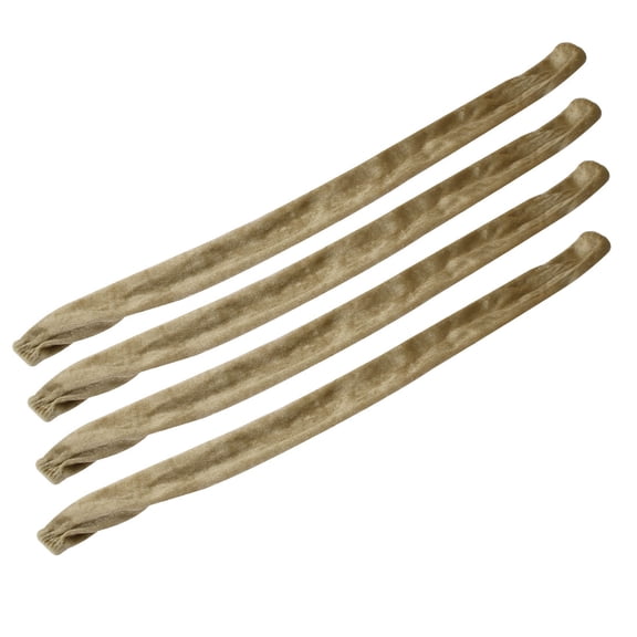 Unique Bargains 4pcs 60cm Length Chandelier Chain Cover Cotton Flannel for Ceiling Light Apricot