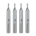 thumbnail image 1 of Unique Bargains 4pcs 6mm Shank 2mm x 7mm Straight End Mill Cutter CNC Router Bits 2 Flute, 1 of 4