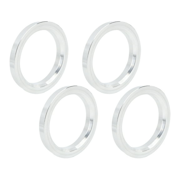 Unique Bargains 4pcs 73.1 mm to 57.1 mm Aluminium Alloy Car Hub Centric Rings Wheel Bore Spacer