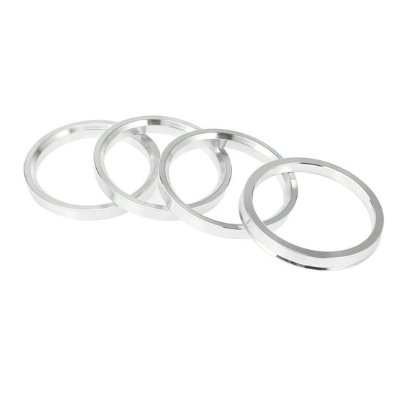 Unique Bargains 4pcs 83.1mm to 71.5mm Aluminium Alloy Car Hub Centric Rings Wheel Bore Center Spacer