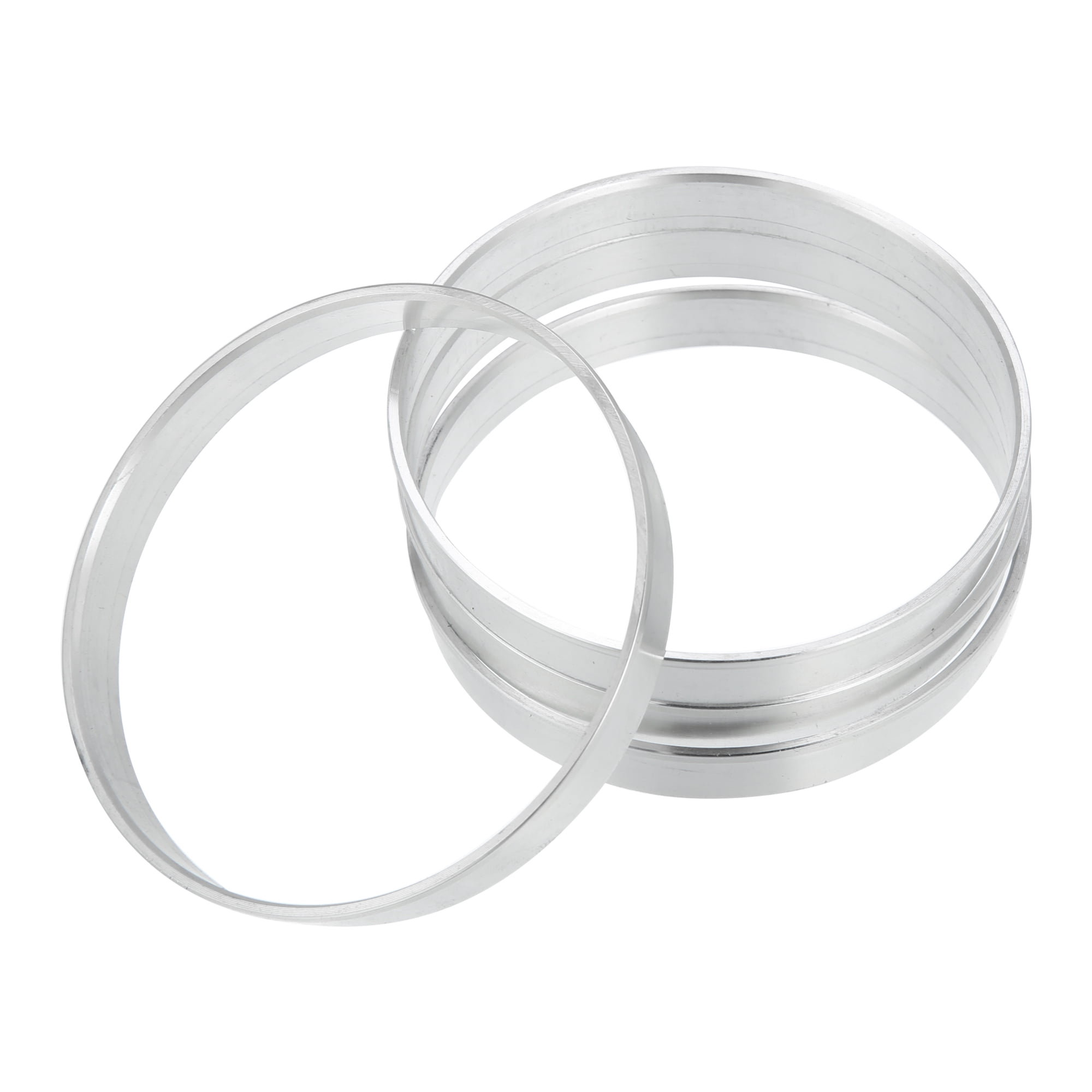 Unique Bargains 4pcs 87.1mm to 65.1mm Aluminium Alloy Car Hub Centric Rings