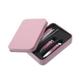 thumbnail image 1 of Unique Bargains 4pcs Beautiful Box Nail Clipper Set 3.15"x 0.55" Gradient Pink, 1 of 6