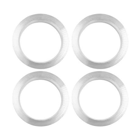 Unique Bargains 4pcs Car Hub Centric Rings Wheel Bore Center 73.1 to 57.1mm