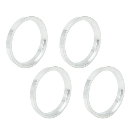 Unique Bargains 4pcs Car Hub Centric Rings Wheel Bore Spacer 73.1 to 63.4 mm
