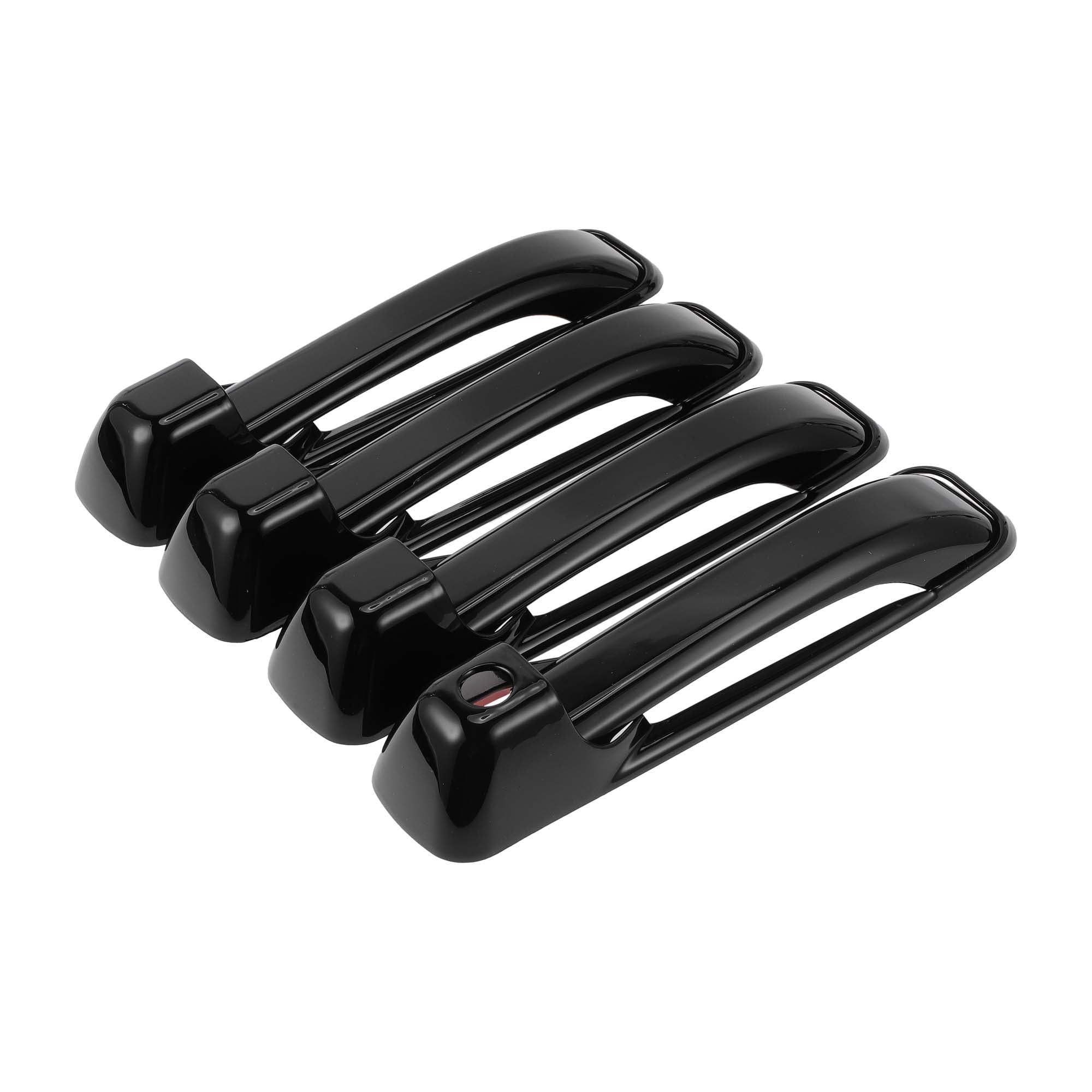Unique Bargains 4pcs Exterior Door Handle Cover for Dodge for Ram 1500 2009-2018 Black