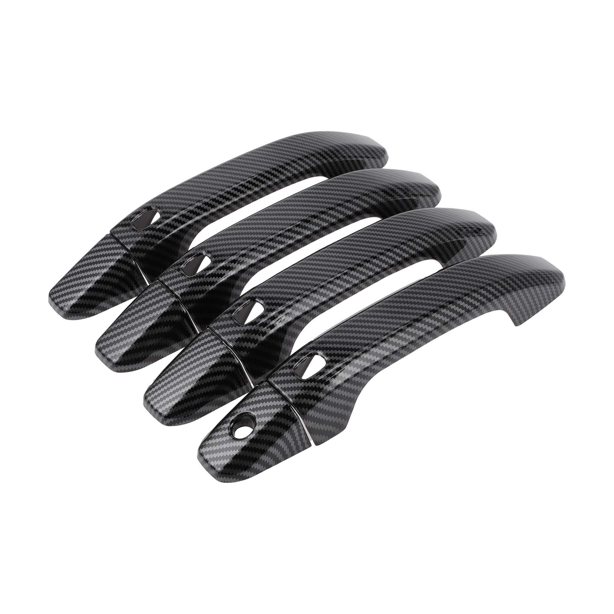 Unique Bargains 4pcs Exterior Door Handle Cover for GMC Yukon 2015-2023 ABS Black