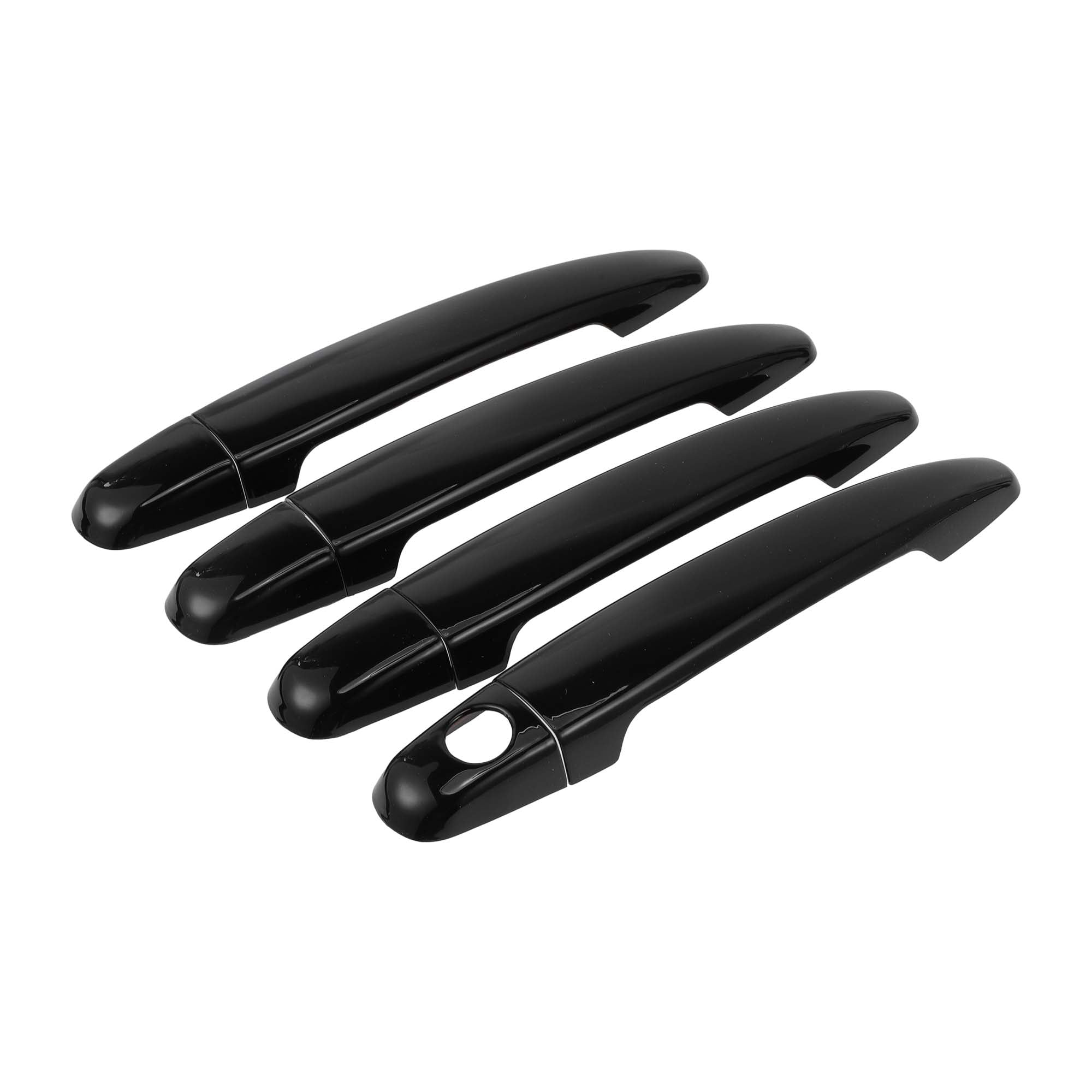Unique Bargains 4pcs Exterior Door Handle Cover for Toyota 4Runner 2003-2010 Black