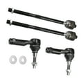 thumbnail image 1 of Unique Bargains 4pcs Front Inner Outer Tie Rod End Links Steering Tie Rod ES3691 EV463 for Ford F-150 for Lincoln, 1 of 7
