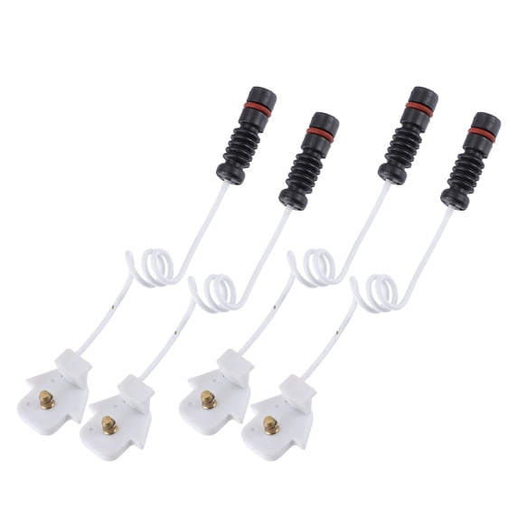 Unique Bargains 4pcs Front Rear Brake Pad Wear Indicator Sensor 2015400317 for Mercedes-Benz E300 1995-1995 White