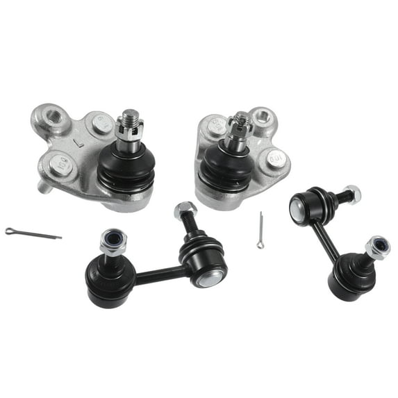 Unique Bargains 4pcs Front Suspension Kit Front Sway Bar Link Lower Ball Joint for Honda Civic 2006-2011 for Acura CSX