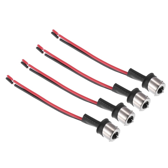 Unique Bargains 4pcs Male Head 1156 Pigtail Socket Wire Wiring Harness Adapter Connector for Car Turn Signal Light
