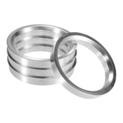 Unique Bargains 4pcs OD 67.1mm to ID 58.1mm Aluminum Alloy Vehicle Hub Centric Rings Wheel Bore Center Spacer