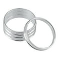 thumbnail image 1 of Unique Bargains 4pcs OD 68mm to ID 63.4mm Aluminum Alloy Car Auto Hub Centric Rings Wheel Bore Center Spacer, 1 of 6
