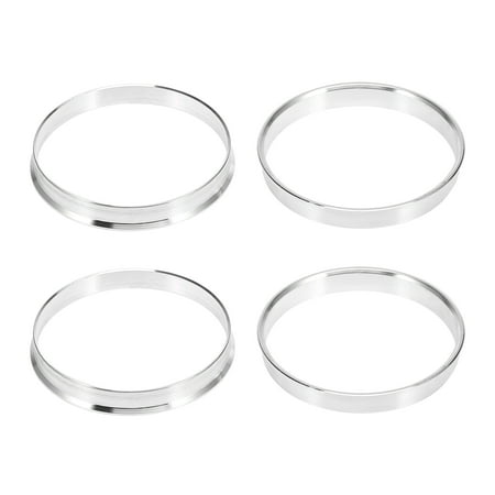 Unique Bargains 4pcs OD 72.6mm to ID 70.3mm Car Hub Centric Rings