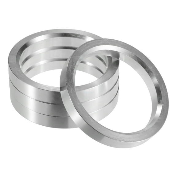 Unique Bargains 4pcs OD 75mm to ID 60.1mm Aluminum Alloy Vehicle Hub Centric Rings Wheel Bore Center Spacer