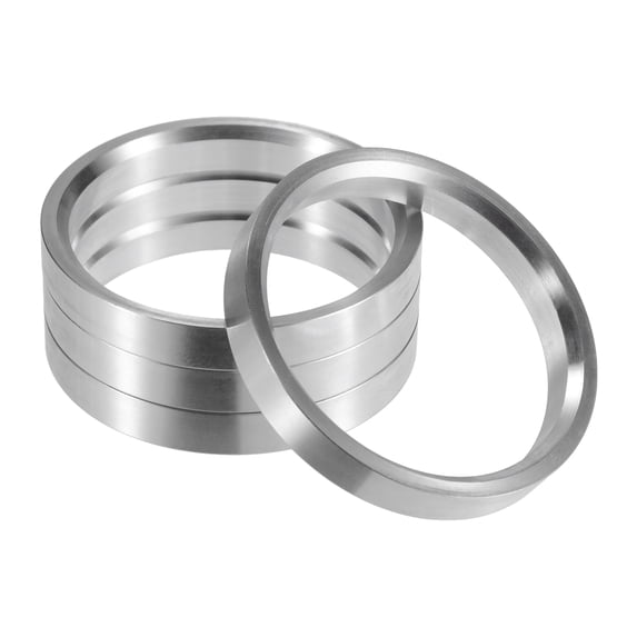 Unique Bargains 4pcs OD 75mm to ID 67.1mm Aluminum Alloy Vehicle Hub Centric Rings Wheel Bore Center Spacer
