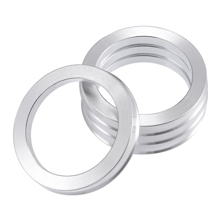 Unique Bargains 4pcs OD 78.1mm to ID 59.1mm Car Hub Centric Rings