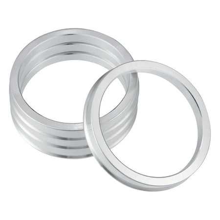 Unique Bargains 4pcs OD 78.1mm to ID 66.9mm Aluminum Alloy Car Hub Centric Rings Wheel Bore Center Spacer Replacement