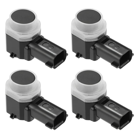 Unique Bargains 4pcs PDC Reverse Parking Assist Sensor for Ford Explorer 11-15 Black Rear Bumper Parking Assist Sensor