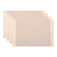 thumbnail image 1 of Unique Bargains 4pcs Polyester Kitchen Table Mat Large Squares 17.7"x11.8", 1 of 6