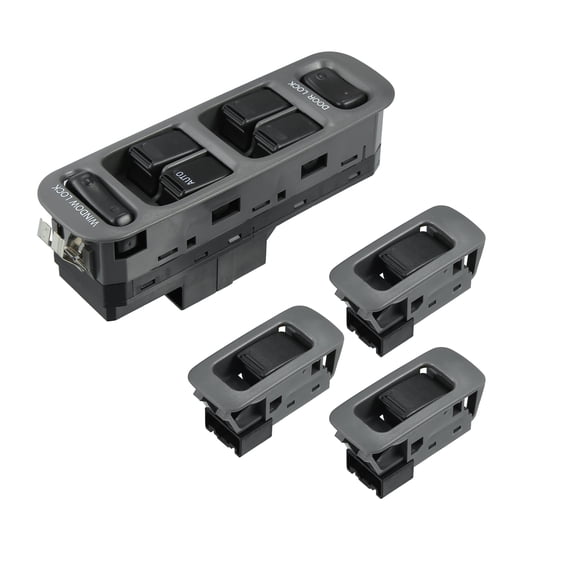 Unique Bargains 4pcs Power Window Switch Driver Power Window Control Replaces 7990-65D10-T01 for Chevrolet 1999-2006