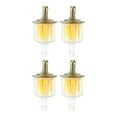 thumbnail image 1 of Unique Bargains 4pcs Unique Bargains Fits 1/4 Inch Gas Inline Fuel Filters for Small Engines Mini Bike ATV UTV Motorbike, 1 of 6