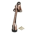 thumbnail image 1 of Unique Bargains 5.3 inch Zinc Alloy Easy-Step Door Stop Kick Down Lock Holder Copper Tone, 1 of 5