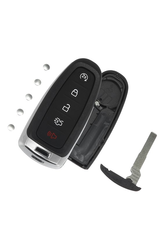 5 Button Smart Key Fob Case Keyless Entry Remote Key Shell for Ford Escape C-Max Energi Focus SE