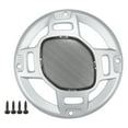 thumbnail image 1 of Unique Bargains 5" Car Speaker Grills Cover Mesh Round Audio Subwoofer Protector with Screws Iron Silver Tone Black, 1 of 6