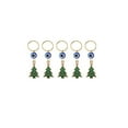 thumbnail image 1 of Unique Bargains 5 Hair Ring Pendants Christmas Elements Dreadlock Hair Clips Blue Green, 1 of 5