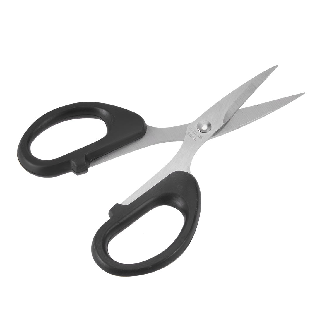 Unique Bargains 5 Inch Stainless Steel Scissor for Office Home Cutting ...