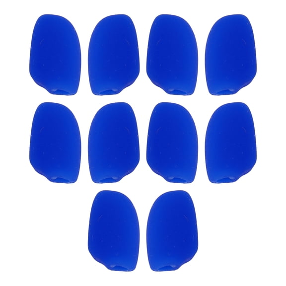 Unique Bargains 5 Pair Eyeglass Nose Pads Insert Pattern Nose Pad Replacements 0.47"x0.27" Dark Blue