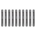 thumbnail image 1 of Unique Bargains 5 Pair Eyeglass Temple Tips Double-sided Opening Pattern Anti-slip Ear Hooks 2.20"x0.24" Gray, 1 of 5