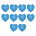 thumbnail image 1 of Unique Bargains 5 Pair Eyeglass Temple Tips Heart Pattern Anti-slip Ear Hooks 0.47"x0.49"x0.22" Blue, 1 of 5