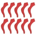 thumbnail image 1 of Unique Bargains 5 Pair Eyeglass Temple Tips Large Ear Hook Pattern Anti-slip Ear Hooks 1.50"x0.59"x0.10" Red, 1 of 5