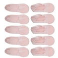 thumbnail image 1 of Unique Bargains 5 Pairs Invisible Lace Socks Sexy Fashion Breathable Soft No Show Socks for Women Light Pink, 1 of 7